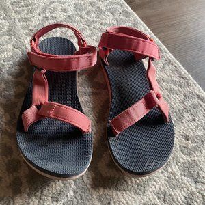 Women's Pink Teva Sandals